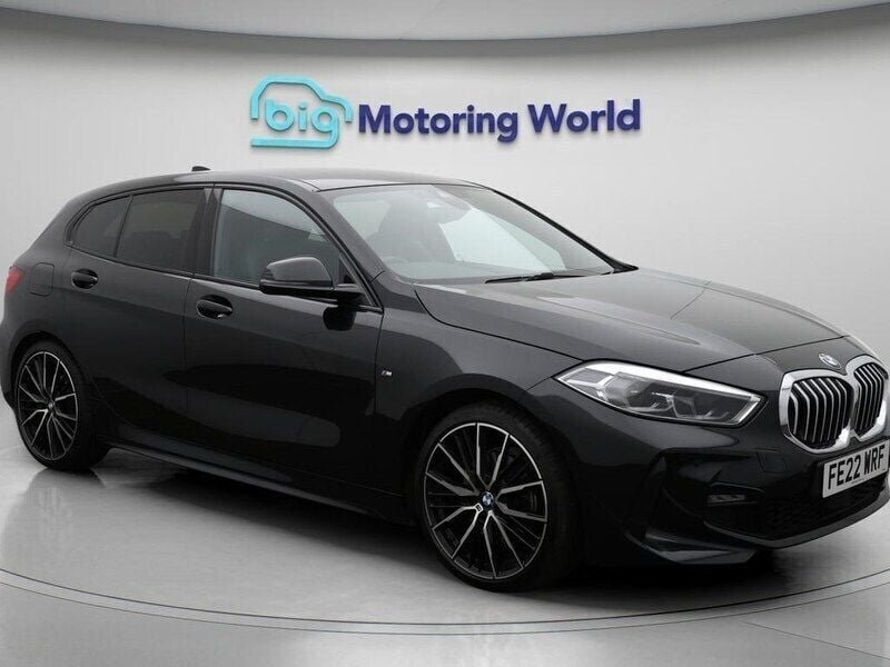 Black Used 2022 BMW 118 M Sport Hatchback | £19,400 (Fair price) - Image 1/4