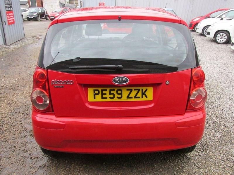 Used Kia Picanto 64 HP (47 kW) 2009 Red Hatchback