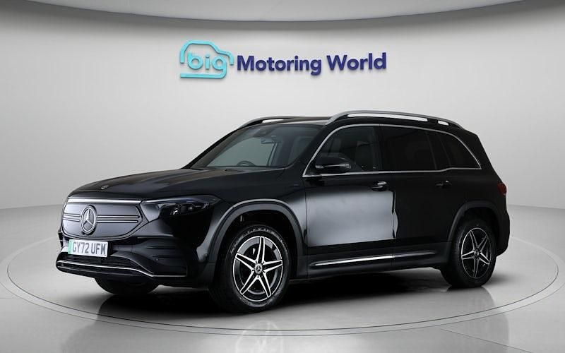 Used Mercedes EQB350 AMG line 214 kW (292 HP) 2022 Black SUV