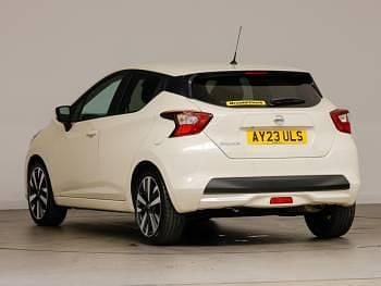 Used Nissan Micra Tekna 92 HP (67 kW) 2023 White Hatchback