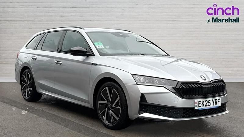 Used Skoda Octavia SportLine 150 HP (110 kW) 2025 Silver Estate