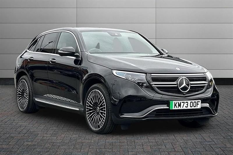Used Mercedes EQC400 AMG Line Premium 300 kW (408 HP) 2023 Black SUV