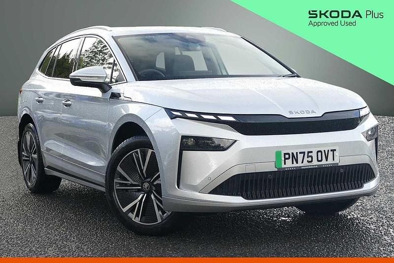 Used Skoda Enyaq iV 154 kW (210 HP) 2025 Brilliant silver metallic SUV