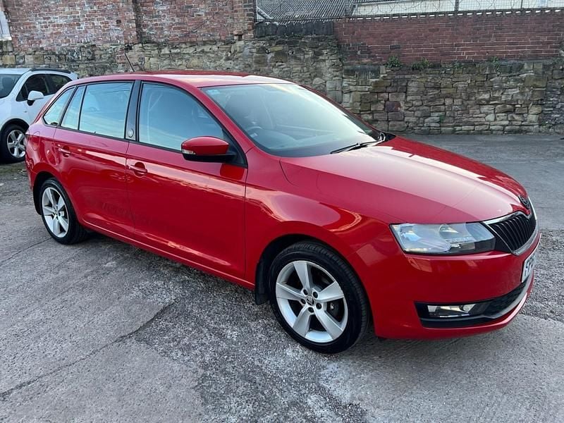 Usado Skoda Rapid SE 95 HP (69 kW) 2017 Vermelho Citadino