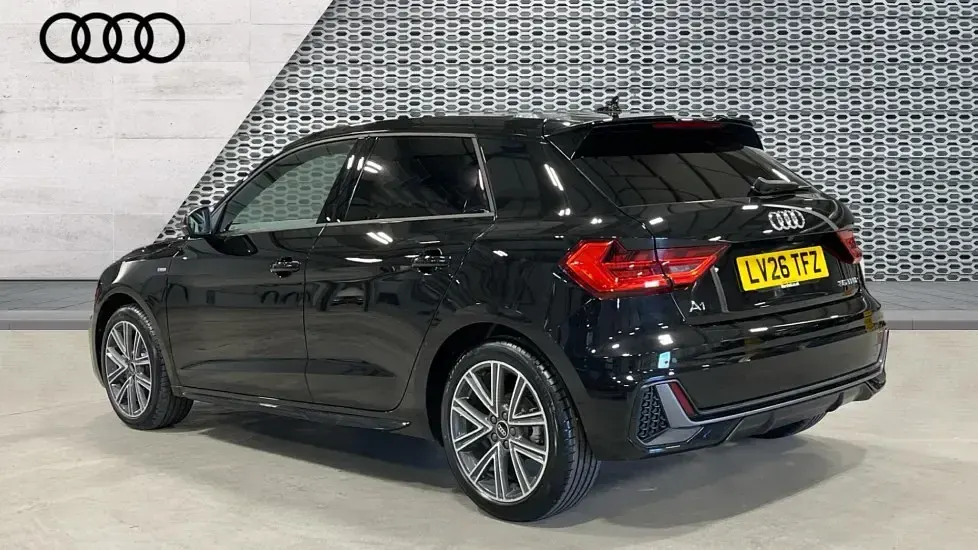 New Audi A1 Sportback S-Line 150 HP (110 kW) 2026 Black Hatchback