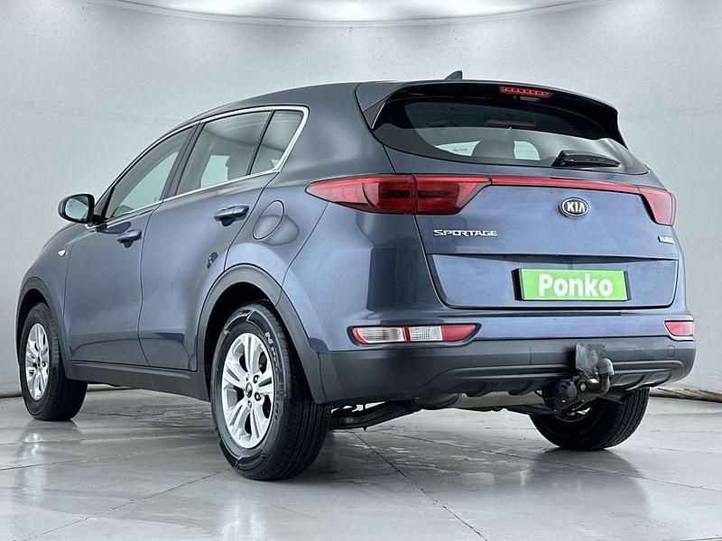 Begagnad Kia Sportage 2017 Blå SUV