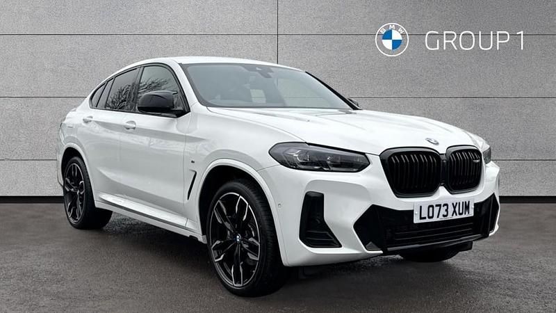 White Used 2023 BMW X4 M Sport SUV | £48,475 (Fair price) - Image 1/4