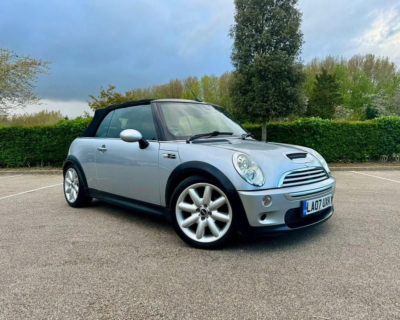 Begagnad Mini Cooper S Cabriolet 2007 Silver Cab