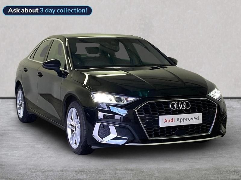 Black Used 2022 Audi A3 Sport Sedan | £15,233 (Super price) - Image 1/4