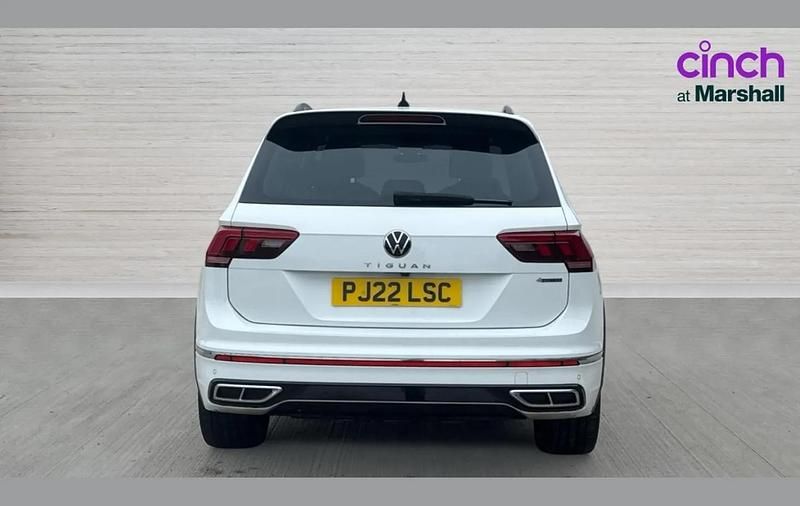Used VW Tiguan R-line 245 HP (180 kW) 2022 White SUV