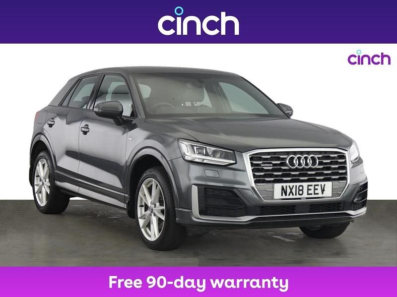 Grey Used 2018 Audi Q2 S-Line SUV | £13,499 (Fair price) - Image 1/3