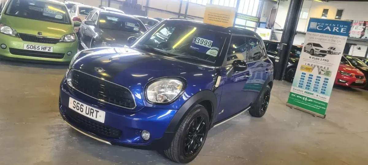 Używany Mini Cooper D 2014 Niebieski Hatchback