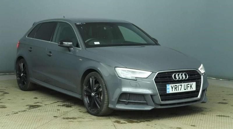 Used Audi A3 Sportback S-Line 150 HP (110 kW) 2017 Grey Hatchback