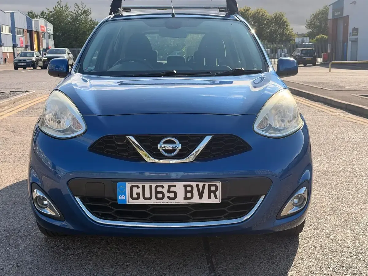Used Nissan Micra Acenta 78 HP (57 kW) 2015 Blue Hatchback