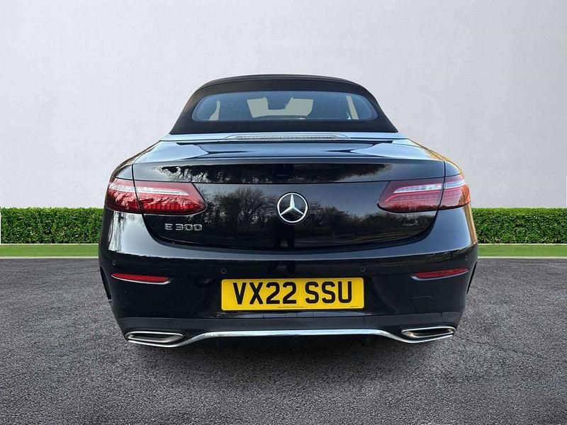 Used Mercedes E300 AMG Line Premium 258 HP (189 kW) 2022 Black Cabriolet