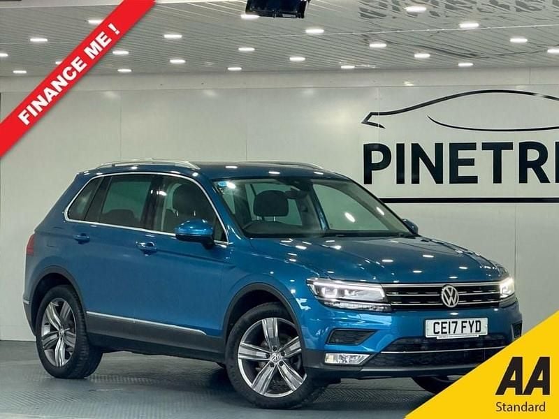 Used VW Tiguan SEL 150 HP (110 kW) 2017 Blue SUV