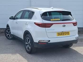 Begagnad Kia Sportage 134 HK (98 kW) 2019 Vit SUV