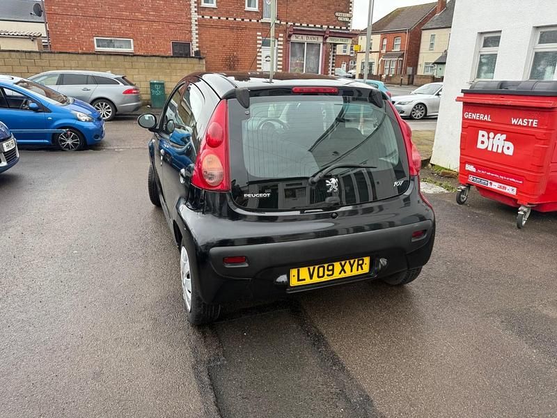 Used Peugeot 107 2009 Black Hatchback