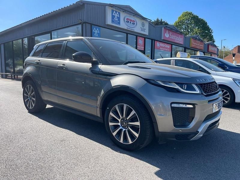 Begagnad Land Rover Range Rover evoque HSE Dynamic 2018 Silver Kombi