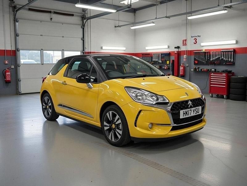 Used DS Automobiles DS3 Chic 2017 Yellow Hatchback