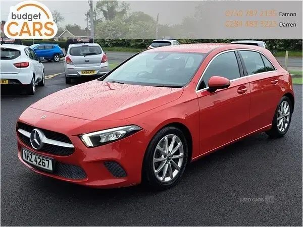 Used Mercedes A180 116 HP (85 kW) 2018 Red Hatchback