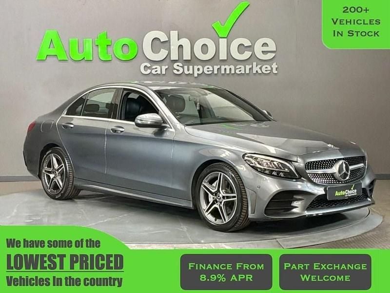 Used Mercedes C200 AMG line 2018 Grey Sedan