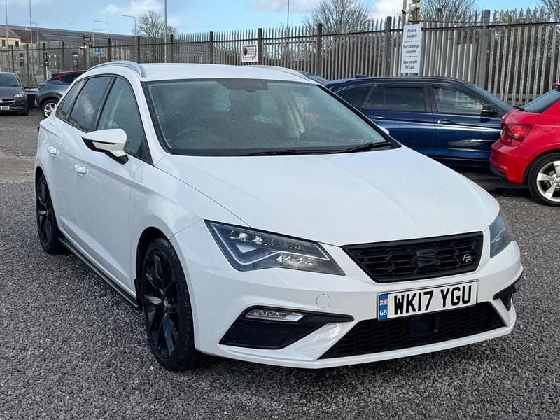 Used Seat Leon ST FR 2017 White Estate
