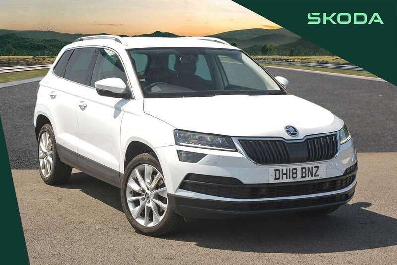 White Used 2018 Skoda Kodiaq SE L SUV | £12,995 (Good price) - Image 1/4