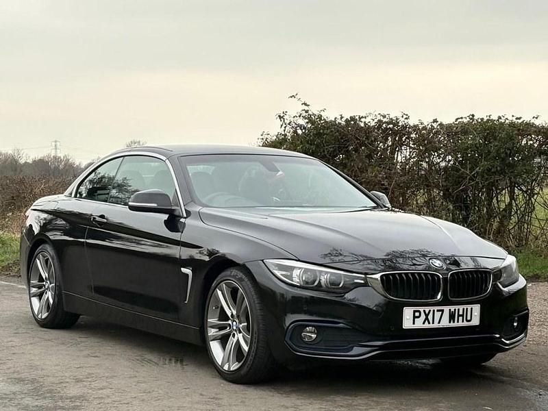 Used BMW 420 Sport Line 190 HP (139 kW) 2017 Black Cabriolet