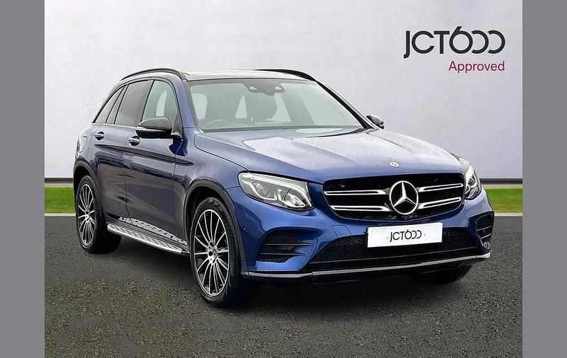 Used Mercedes GLC220 AMG 168 HP (123 kW) 2019 Blue SUV