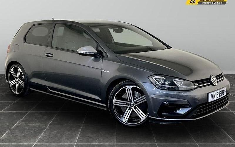 Grey Used 2018 VW Golf VII R Hatchback | £20,695 (Fair price) - Image 1/2