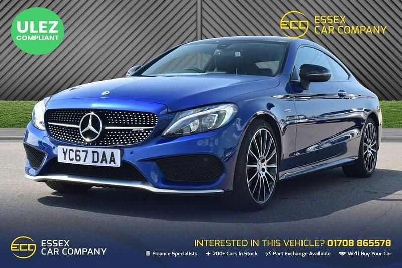 Blue Used 2017 Mercedes C43 AMG Premium Coupe | £22,980 (Fair price) - Image 1/4