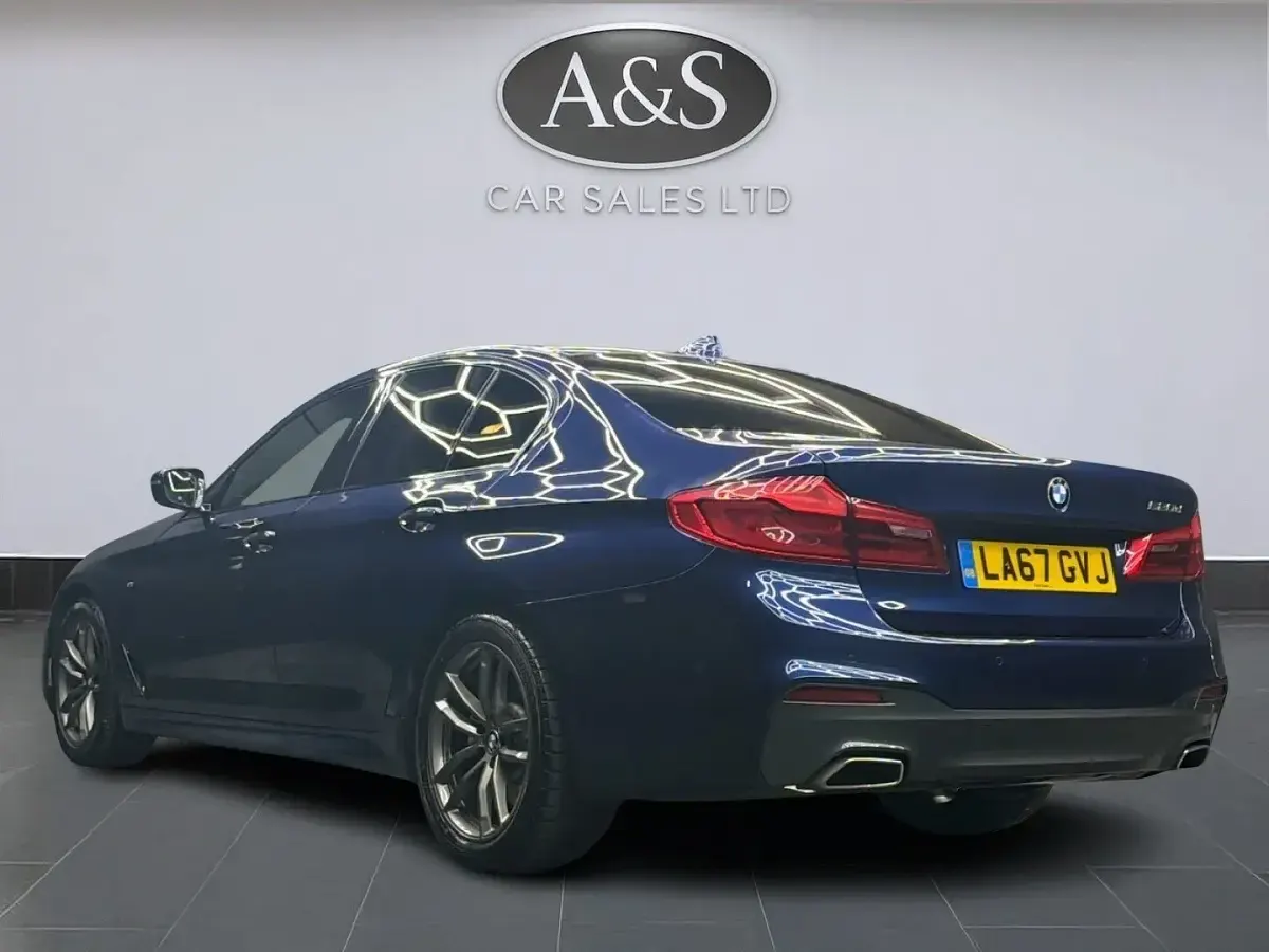 Used BMW 520 M Sport 187 HP (137 kW) 2018 Blue Sedan