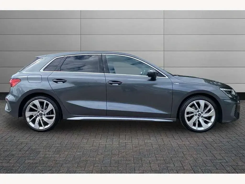 Used Audi A3 S-Line 150 HP (110 kW) 2020 Grey Sedan
