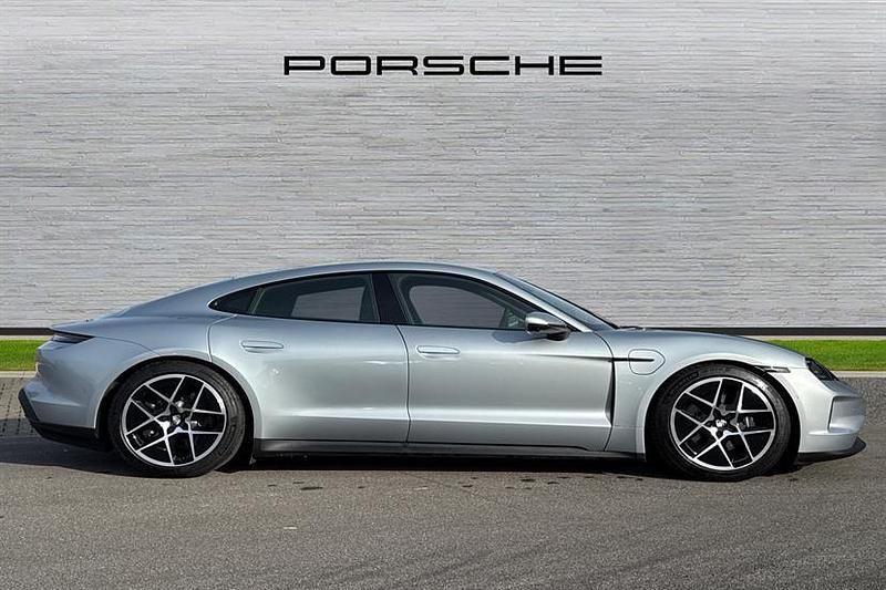Used Porsche Taycan 300 kW (408 HP) 2025 Dolomite silver Sedan