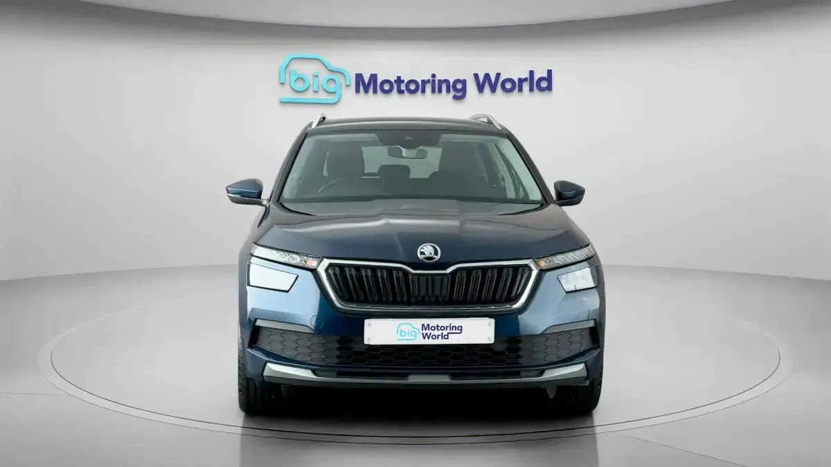 Used Skoda Kamiq SE L 109 HP (80 kW) 2021 Blue SUV