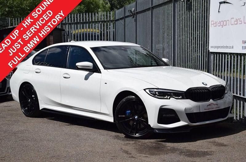 White Used 2020 BMW 330e M Sport Sedan | £21,249 (Fair price) - Image 1/3