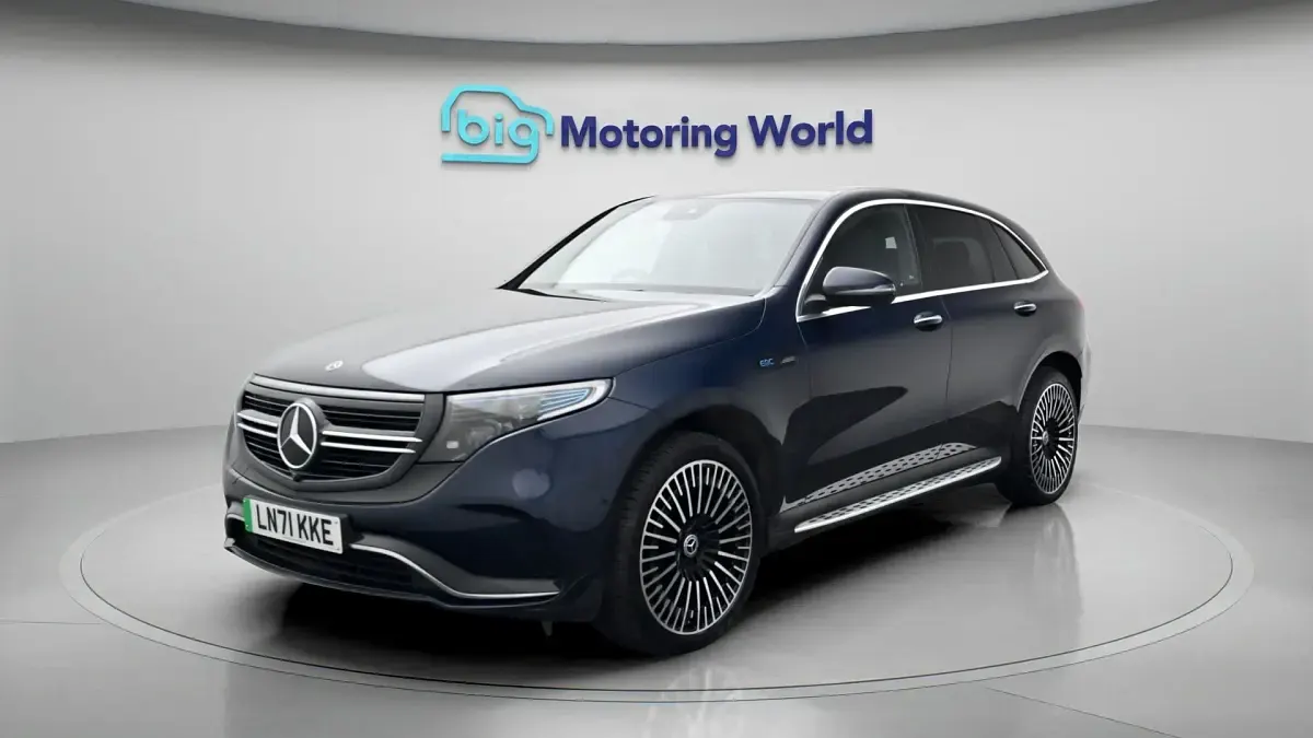 Used Mercedes EQC400 AMG Line Premium 300 kW (408 HP) 2022 Blue SUV