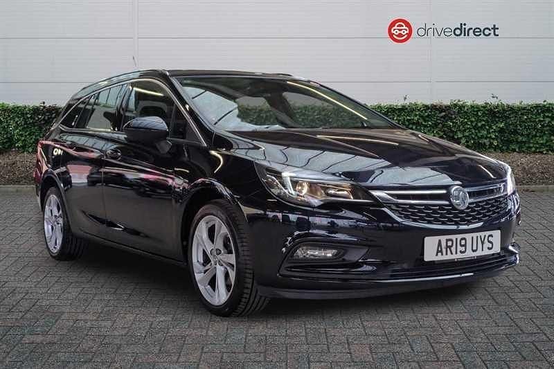 Used Vauxhall Astra SRi 150 HP (110 kW) 2019 Blue Estate
