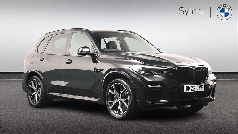 Black Used 2022 BMW X5 M Sport SUV | £43,500 (Fair price) - Image 1/4