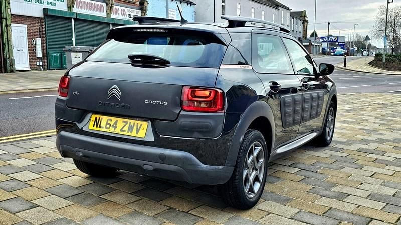 Used Citroën C4 Cactus Feel 82 HP (60 kW) 2014 Black Hatchback
