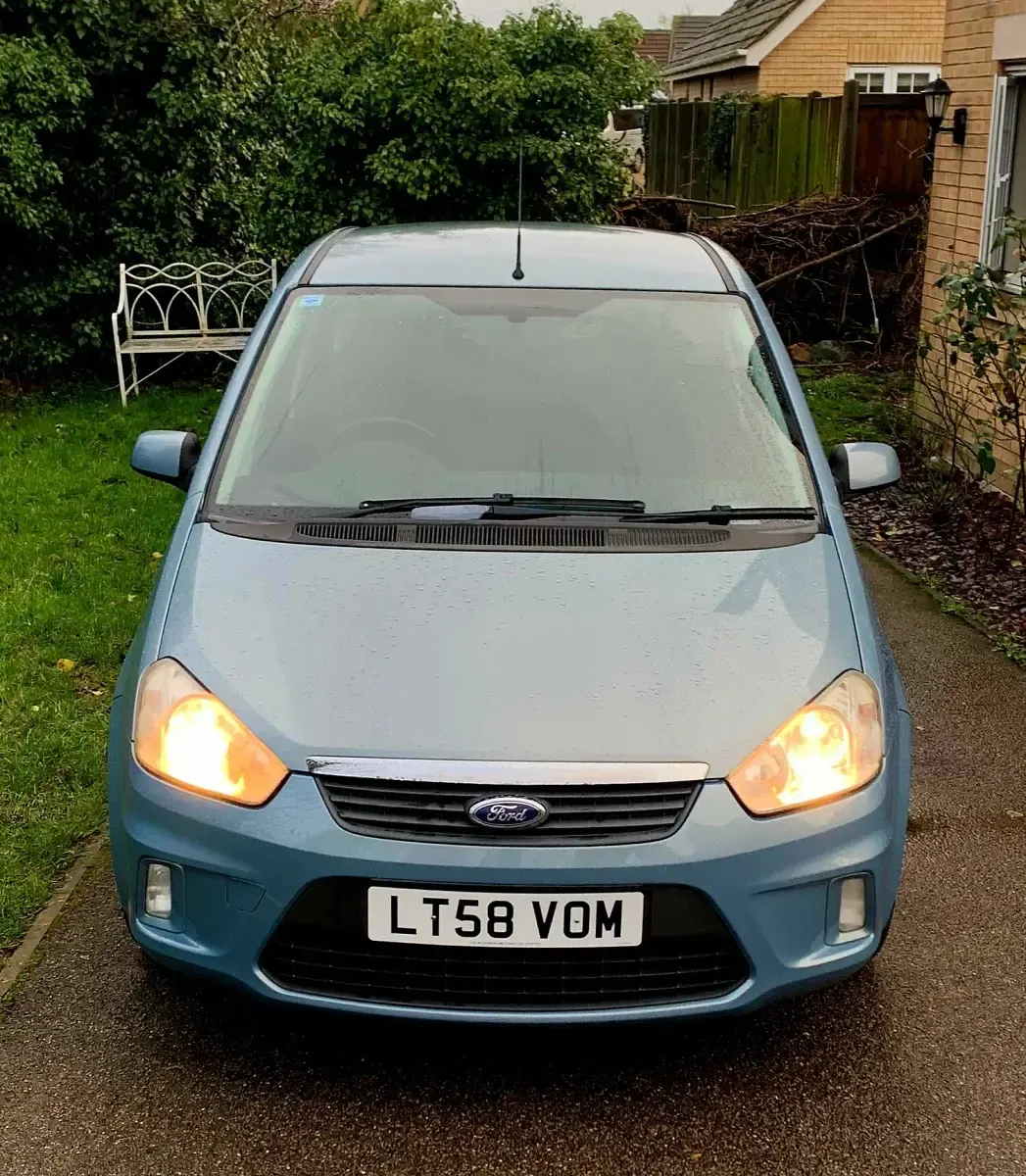 Used Ford C-MAX Zetec 100 HP (73 kW) 2008 Blue MPV