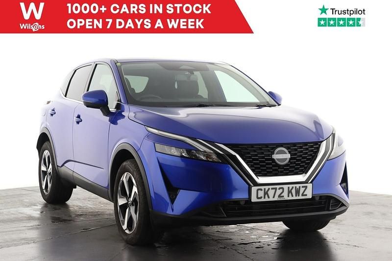 Used Nissan Qashqai N-Connecta 2022 Blue SUV