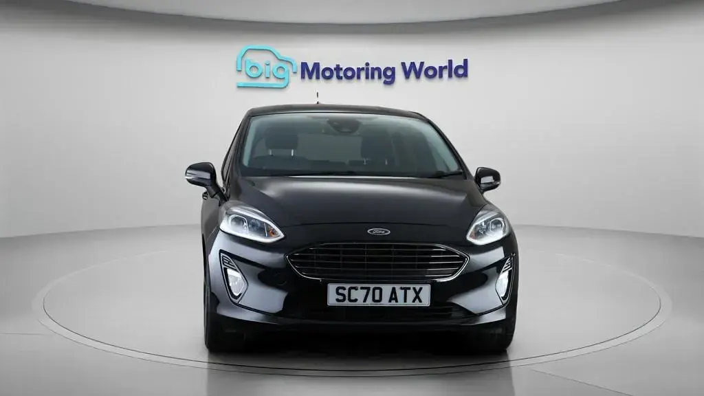 Used Ford Fiesta Titanium 125 HP (91 kW) 2021 Black Hatchback