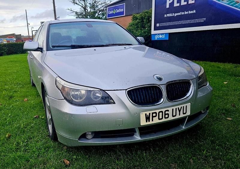 Used BMW 520 2006 Silver Sedan