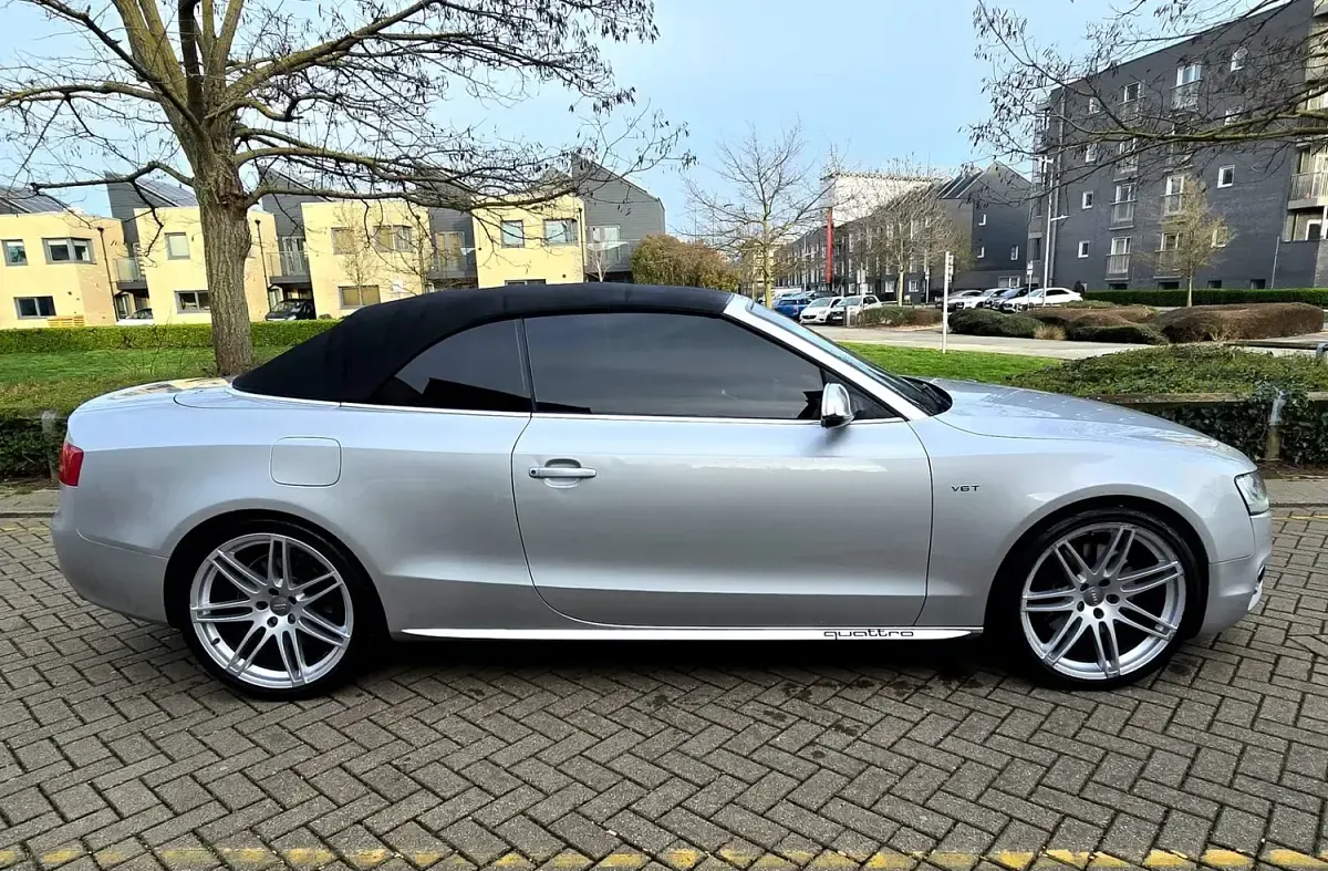 Used Audi A5 Cabriolet Comfort 2010 Silver Cabriolet