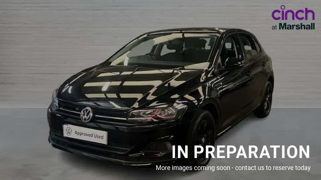 Used VW Polo SE 95 HP (69 kW) 2018 Black Hatchback