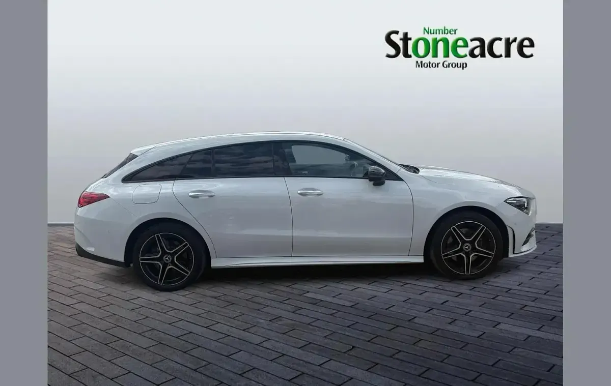 Used Mercedes CLA250 AMG Line Premium 214 HP (157 kW) 2023 White Coupe