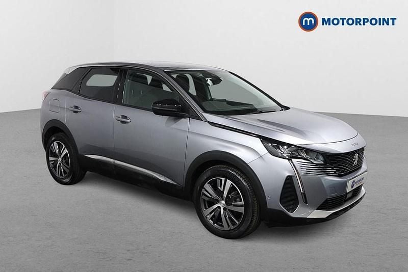 Grey Used 2022 Peugeot 3008 Allure SUV | £18,049 (Fair price) - Image 1/4