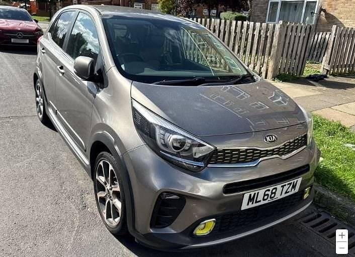 Silver Used 2018 Kia Picanto X-Line Hatchback | £8,995 (A bit pricey) - Image 1/1